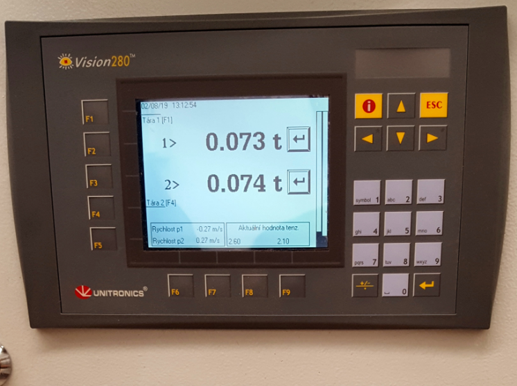 Weighing for a new sorting line