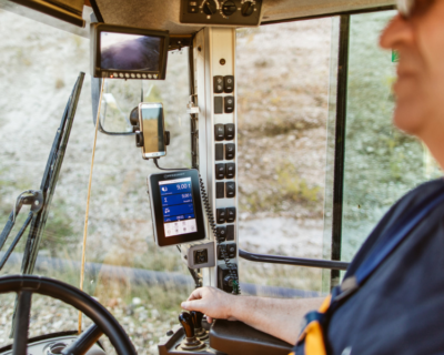 Wheel loader scale